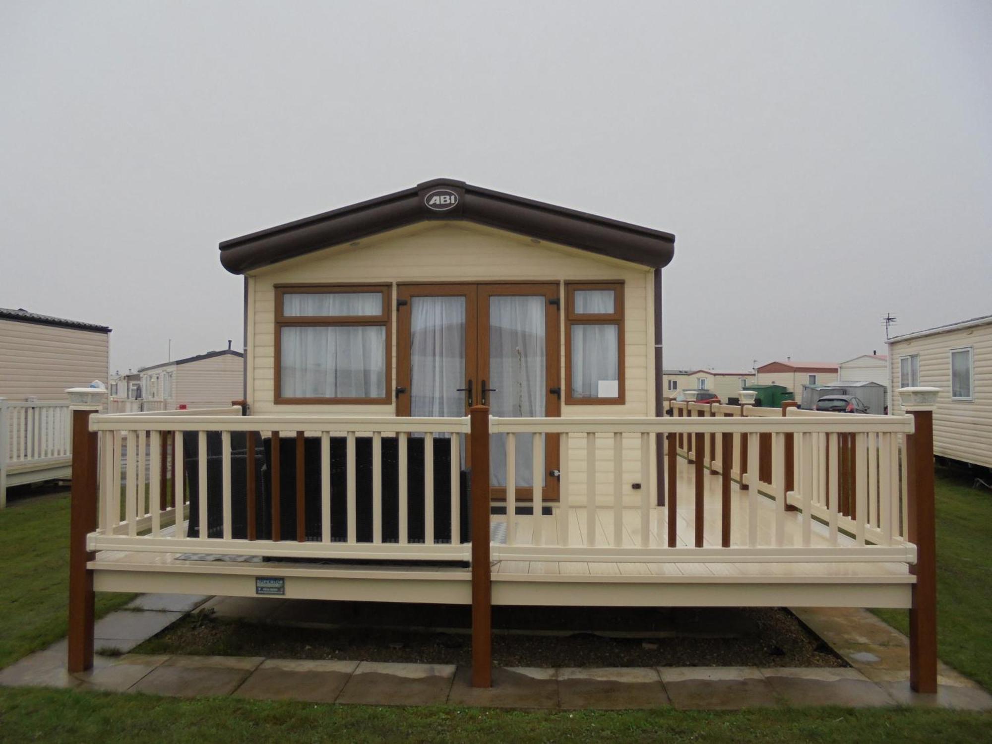 The Grange Ingoldmells: Elan 6 Berth, Central Heated, Wrap Around Decking Bagian luar foto